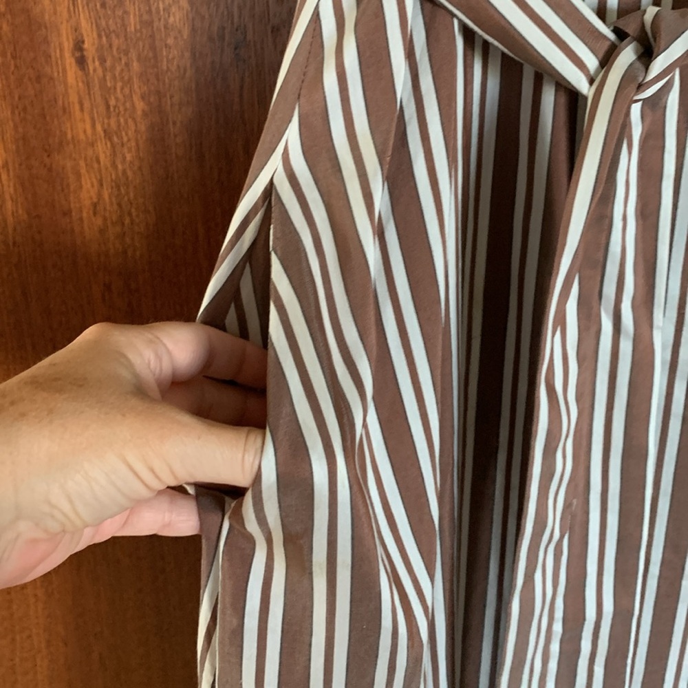 Peserico Handkerchief Striped Dress - Picture 9 of 13